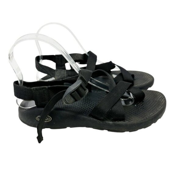 Chaco Z/2 Classic Black Adjustable Strap Toe Loop Hiking Sandals Women 9 Outdoor - Picture 1 of 16